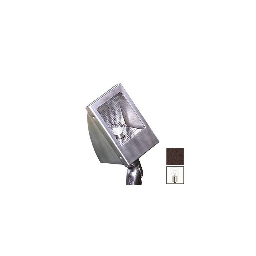 Focus Industries Weathered Brown Switch-Controlled Flood Light at Lowes.com