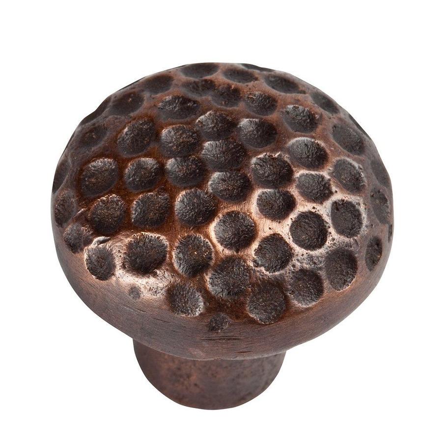 The Copper Factory Artisan Antique Copper Round Cabinet Knob at Lowes.com