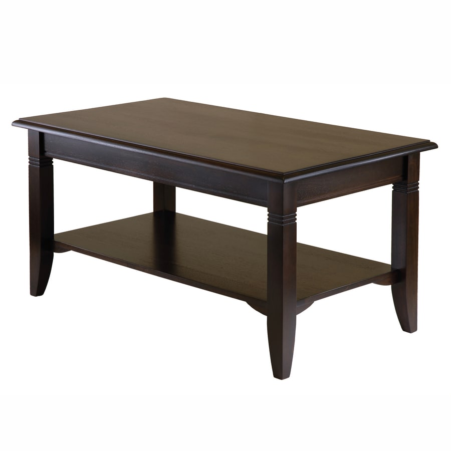 Coffee Tables At Com Winsome Wood Nolan Cappuccino Rectangular Coffee Table