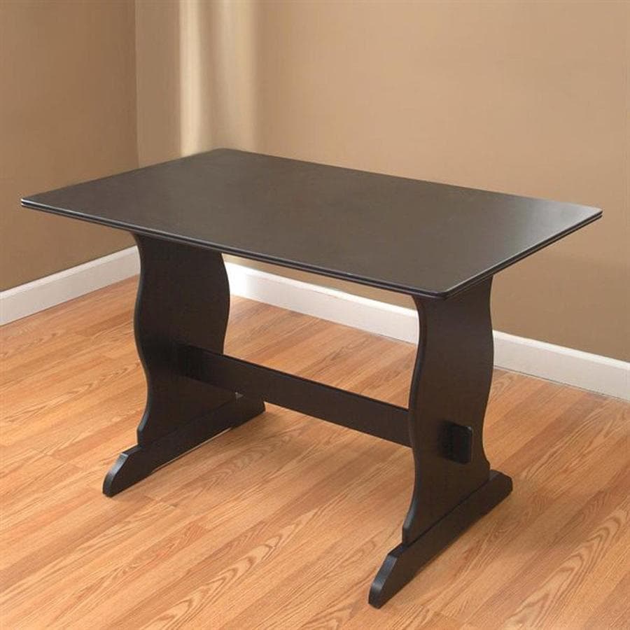 TMS Furniture Nook Black Composite Dining Table at Lowes.com