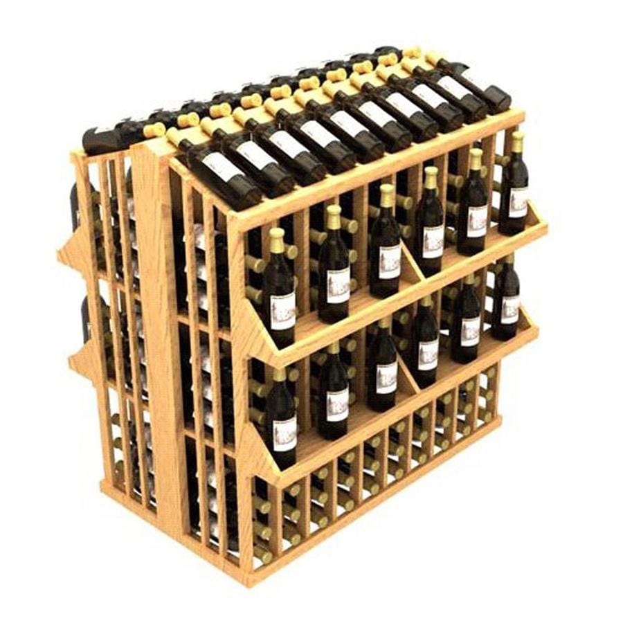 Shop Ironwine Cellars Commercial 300Bottle Pine Freestanding Floor