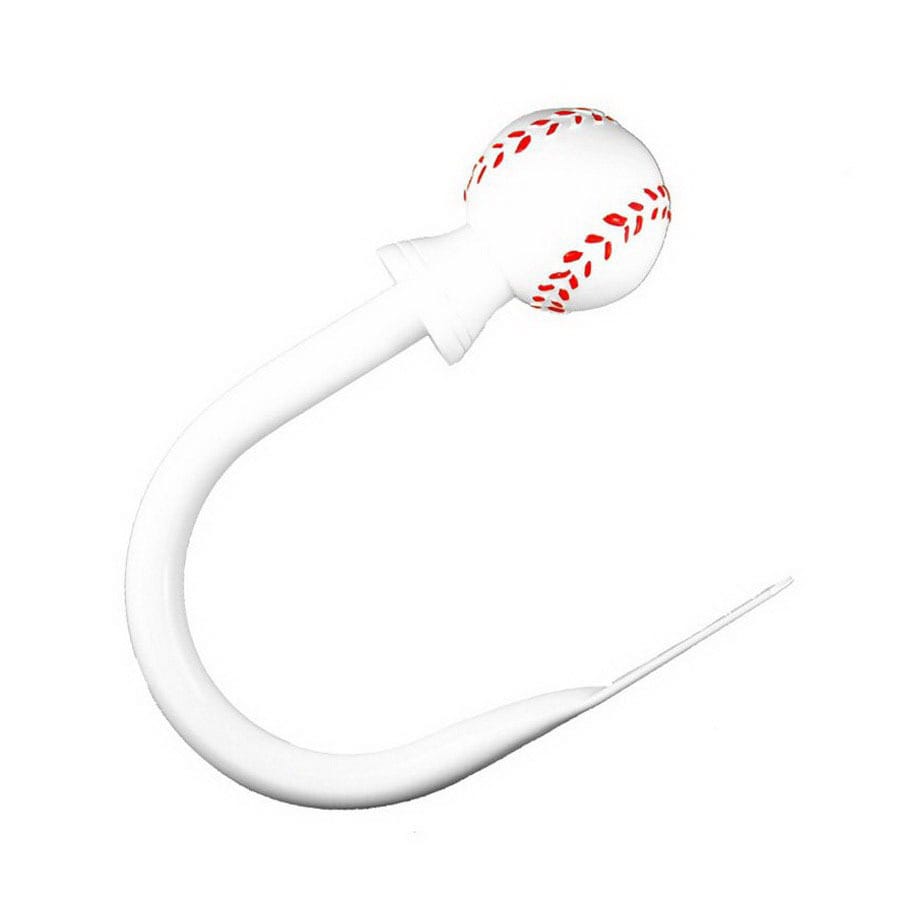 Bcl Drapery 2 Pack Baseball Curtain Holdbacks At Lowes Com