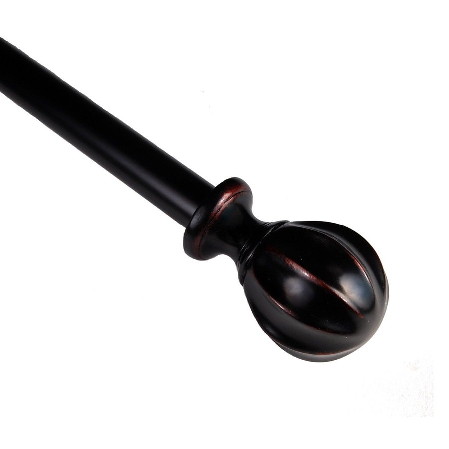 Bcl Dry Classic Emma 86 In To 120 Dark Bronze Steel Curtain Bcl Dry Classic Emma 86 In To 120 Dark Bronze Steel Curtain Rod Set