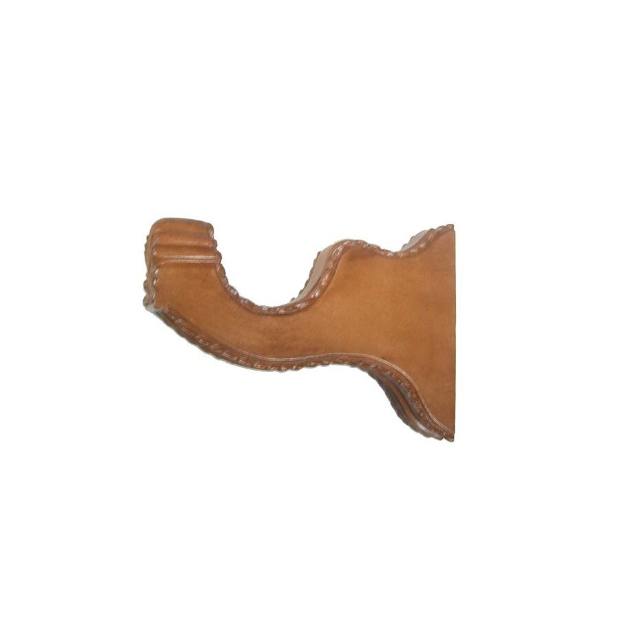 Gould New York B2443R-95 Bamboo Wood Curtain Rod Bracket