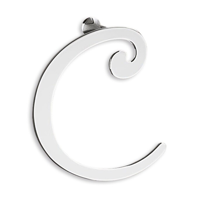 Nameeks Sissi Chrome Wall Mount Towel Ring In The Towel Rings Department At Lowes Com