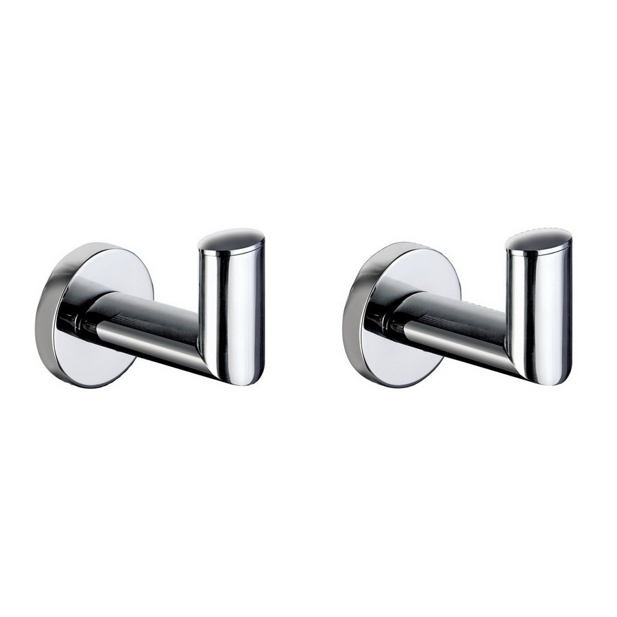 Shop Nameeks Demetra 2Hook Chrome Towel Hook at Lowes.com