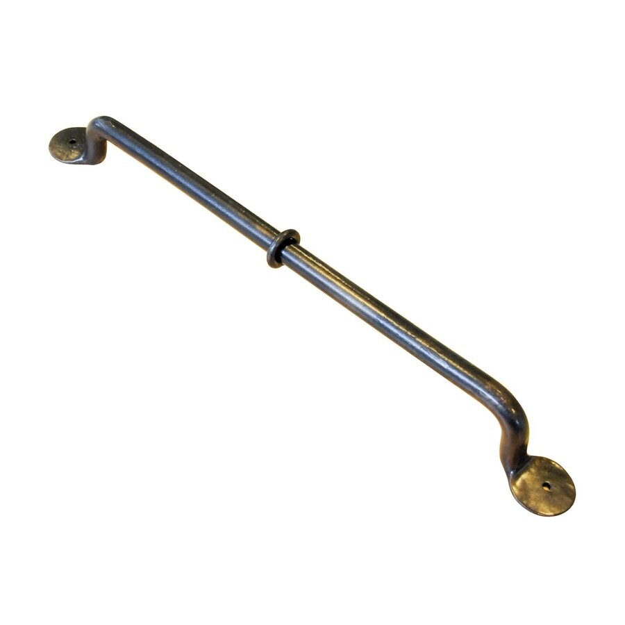 Artesano Iron Works 165/8in Center to Center Matte Black Rectangular