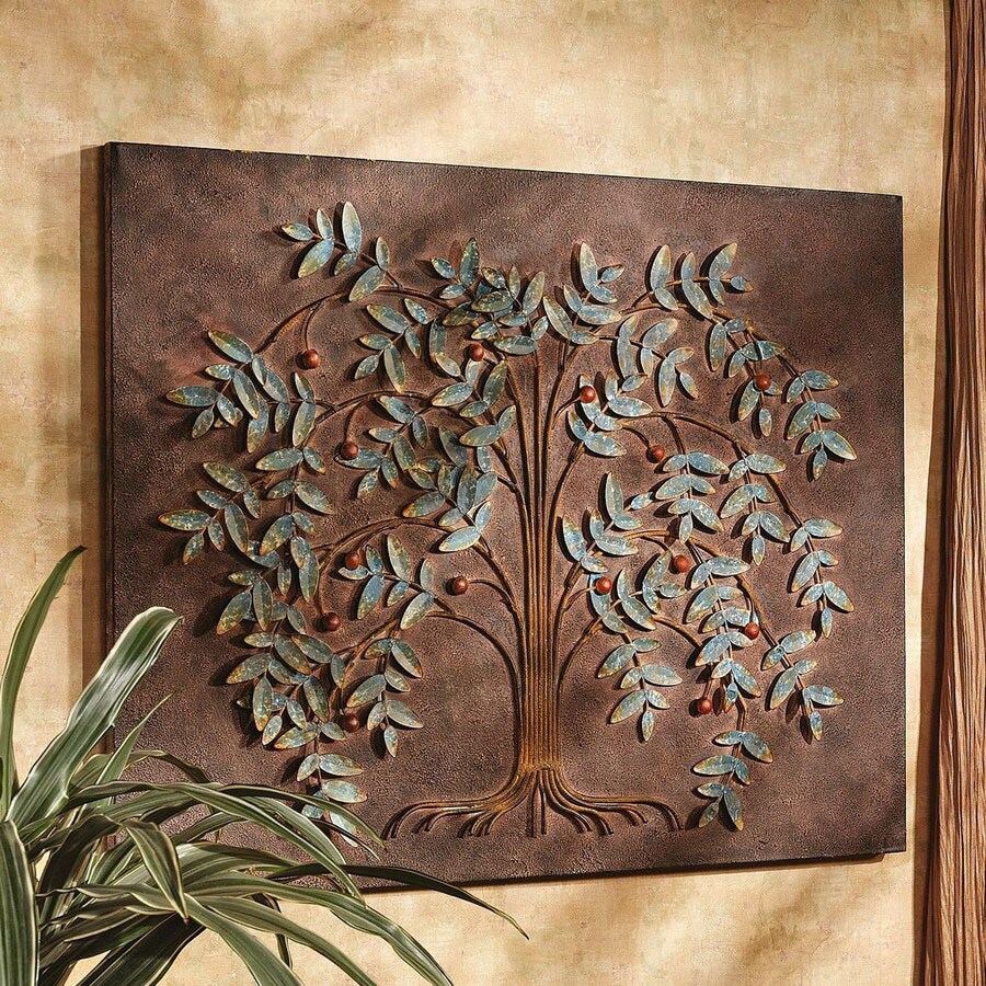 Design Toscano 32in W x 26in H Metal Wall Art in the Wall Art