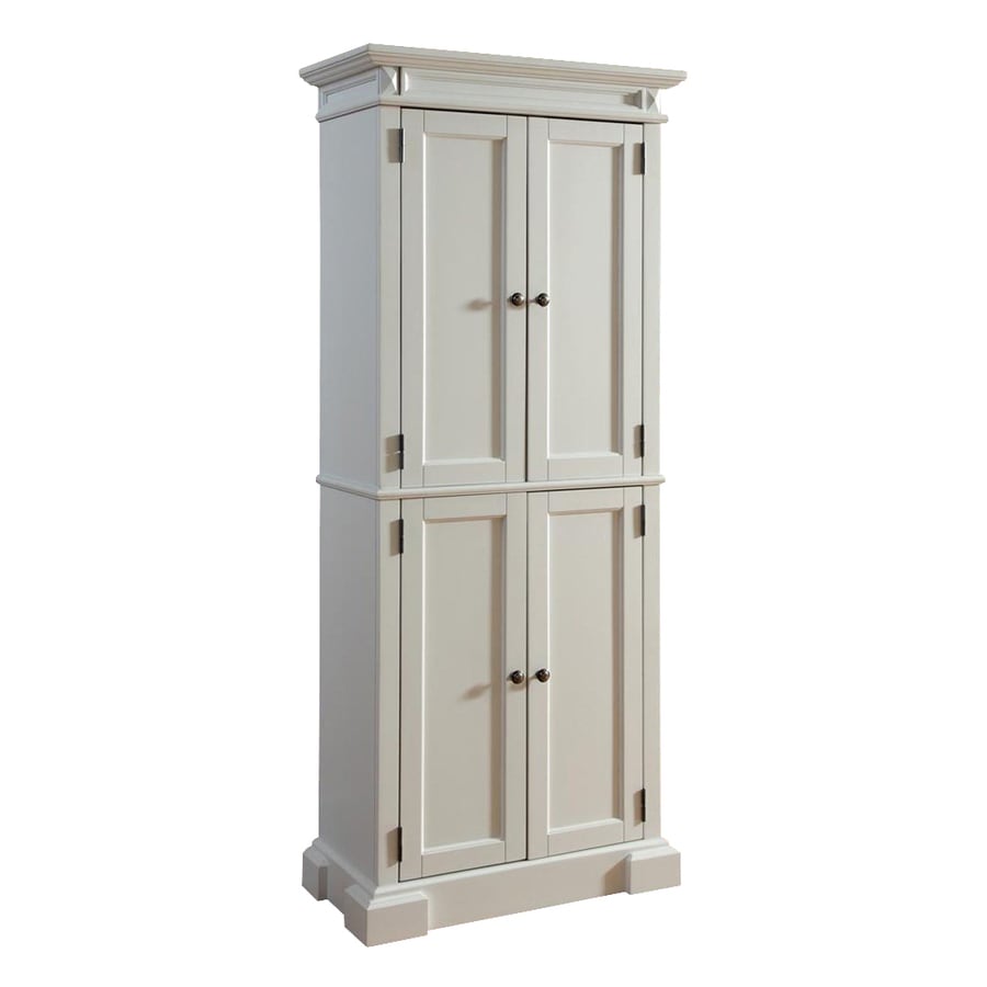 Home Styles White Pantry At Lowes Com   4481216 