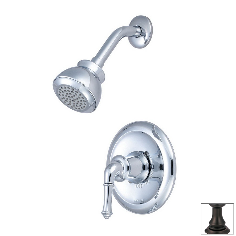 Shop Pioneer Industries Del Mar Tuscany Bronze 1 Handle Shower