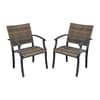 Shop Home Styles Stone Harbor 7-Piece Metal Frame Wicker Patio Dining ...