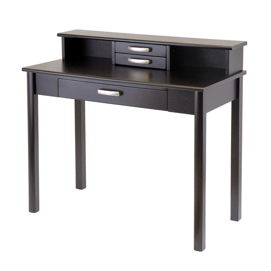 Winsome Wood Liso Transitional Dark Espresso Writing Desk At Winsome Wood Liso Transitional Dark Espresso Writing Desk