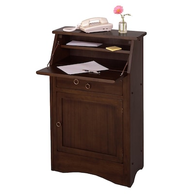 Winsome Wood Regalia Traditional Walnut Secretary Desk At Winsome Wood Regalia Traditional Walnut Secretary Desk At