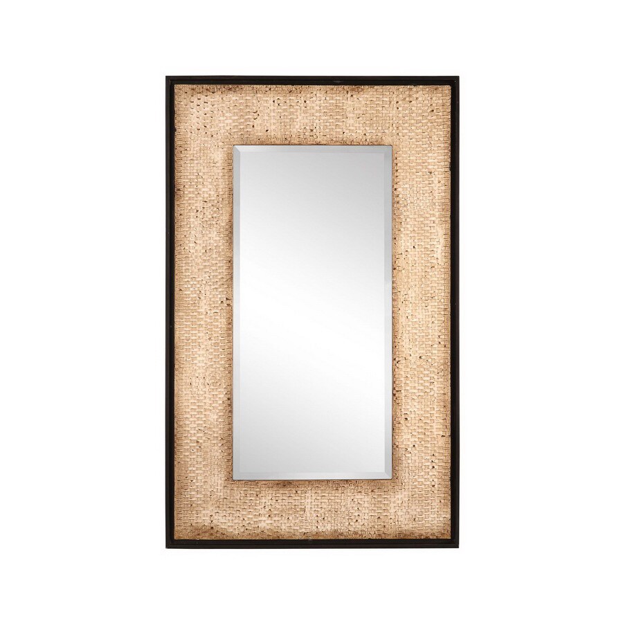 Cooper Clics 30 In X 48 Rattan Rectangular Framed Mirror Cooper Clics 30 In X 48 Rattan Rectangular Framed Mirror