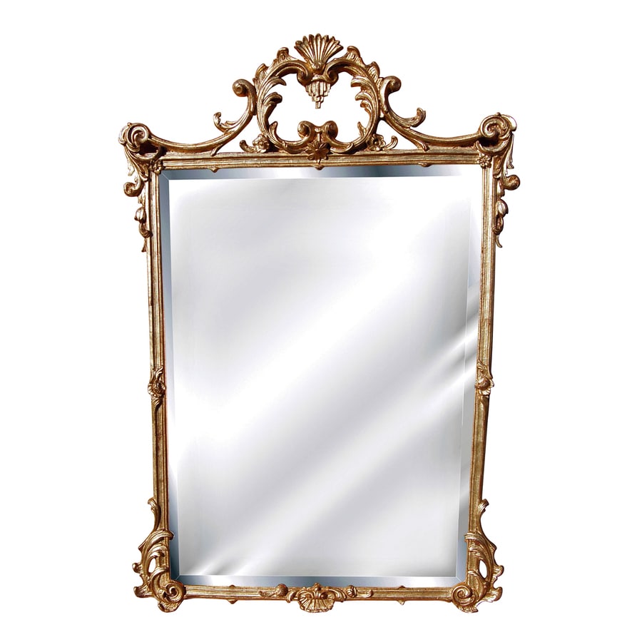 Hickory Manor House English Gold Leaf Beveled Rectangle Wall Hickory Manor House English Gold Leaf Beveled Rectangle Wall Mirror