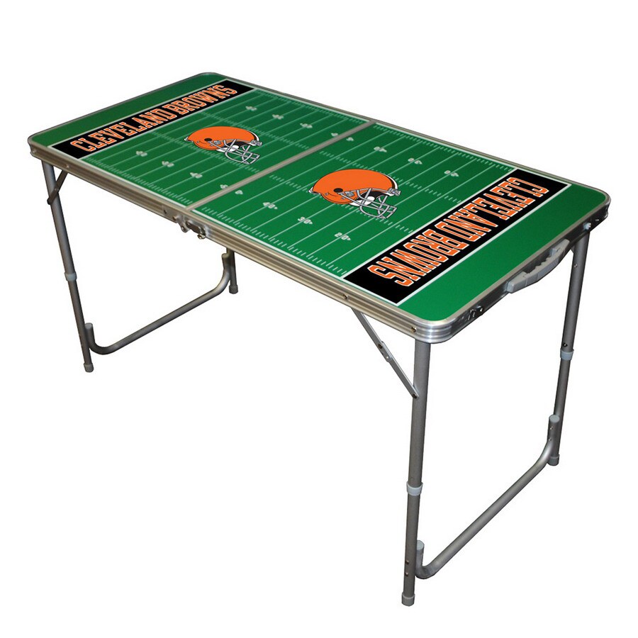 Wild Sports 48-in x 24-in Rectangle Cast Aluminum Folding Table at ...