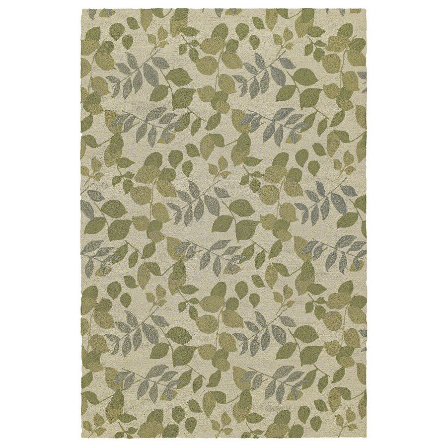 Kaleen 2001-42 -2'X3'-LINEN Home & Porch 24-in x 36-in Rectangular Multicolor Transitional Accent Rug