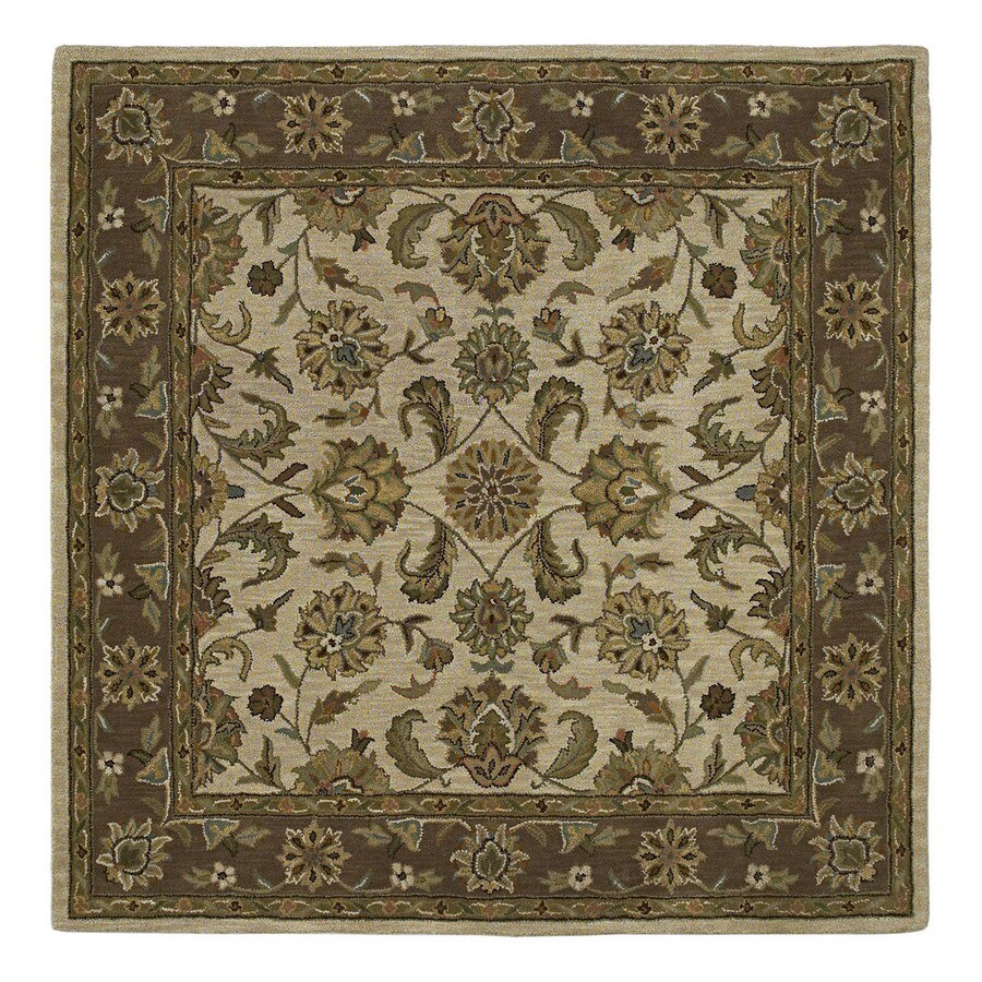 Kaleen Tara2 Square Multicolor Transitional Wool Area Rug