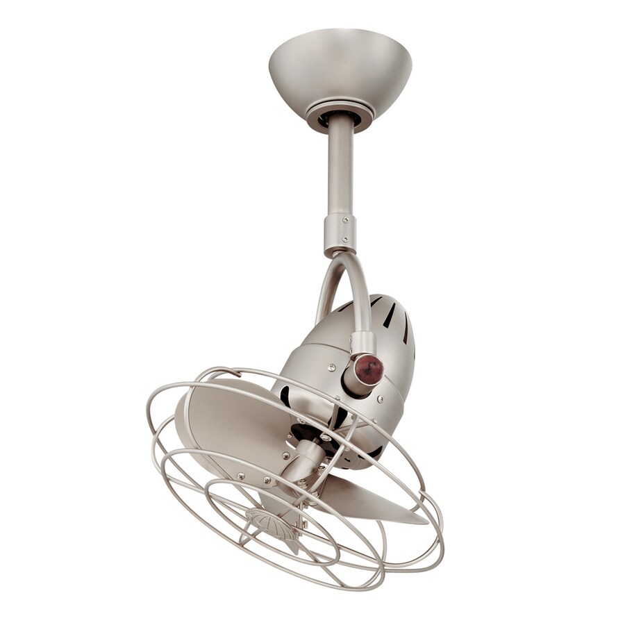 Matthews Diane 13 In Brushed Nickel Downrod Mount Indoor Matthews Diane 13 In Brushed Nickel Downrod Mount Indoor Outdoor Ceiling Fan With Remote