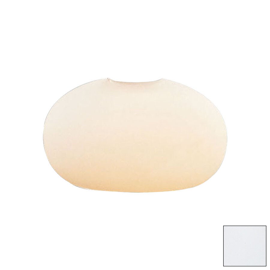 Nora Lighting 2 5 8 In X White Orb Lamp Shade At Com
