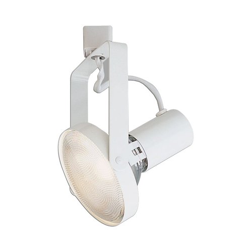 Nora Lighting 1Light Dimmable White Gimbal Linear Track Lighting Head in the Track Lighting