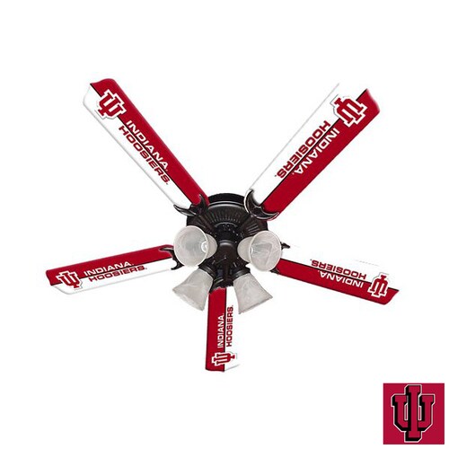 Ncaa Collegiate 52 In Downrod Mount Ceiling Fan With Light Kit