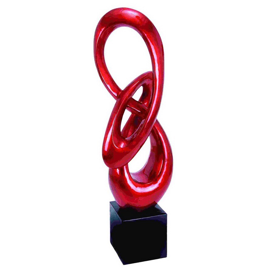 UMA Enterprises 49798 Rectangular Ribbon Polystone Statue