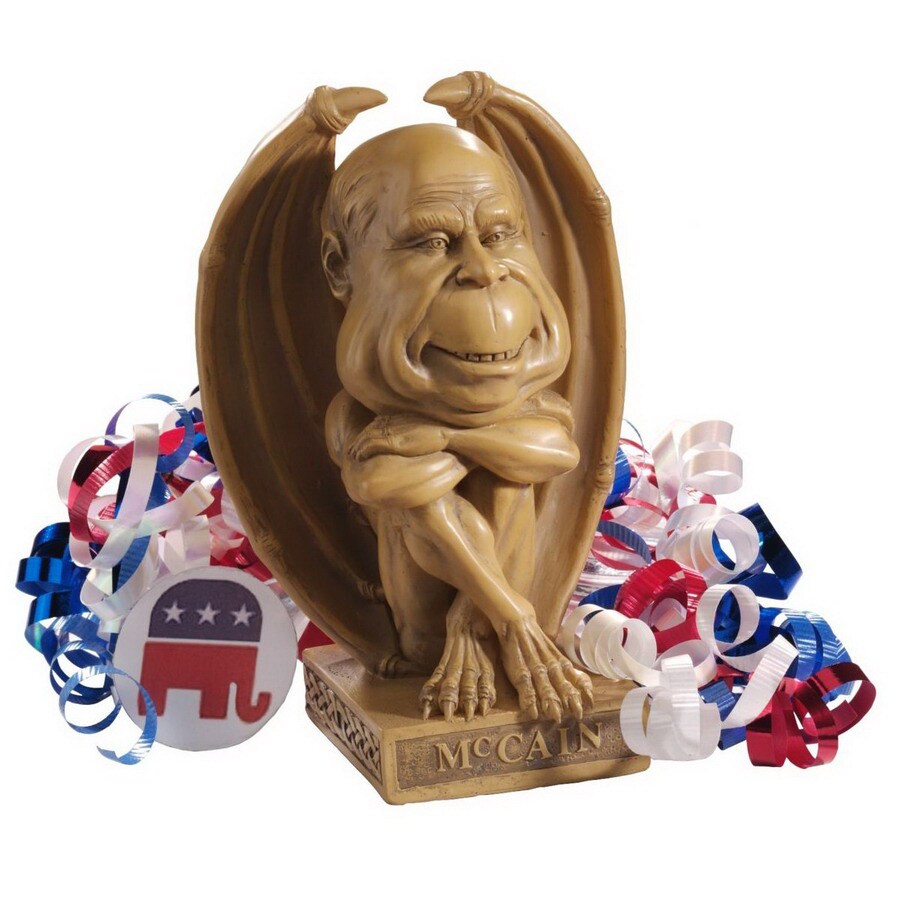Design Toscano CL5534 Gothic Stone Rectangular McCain Gargoyle Collectible Sculpture