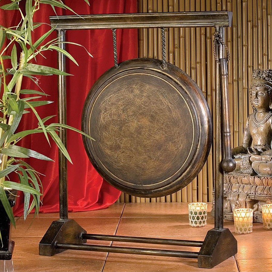 Design Toscano MH70339 Rectangular Sheng Kwong Authentic Metal Gong