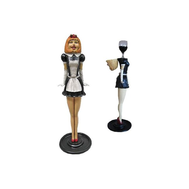 Design Toscano NE80003 Bodacious Babbette the French Maid Drink Holder Statue