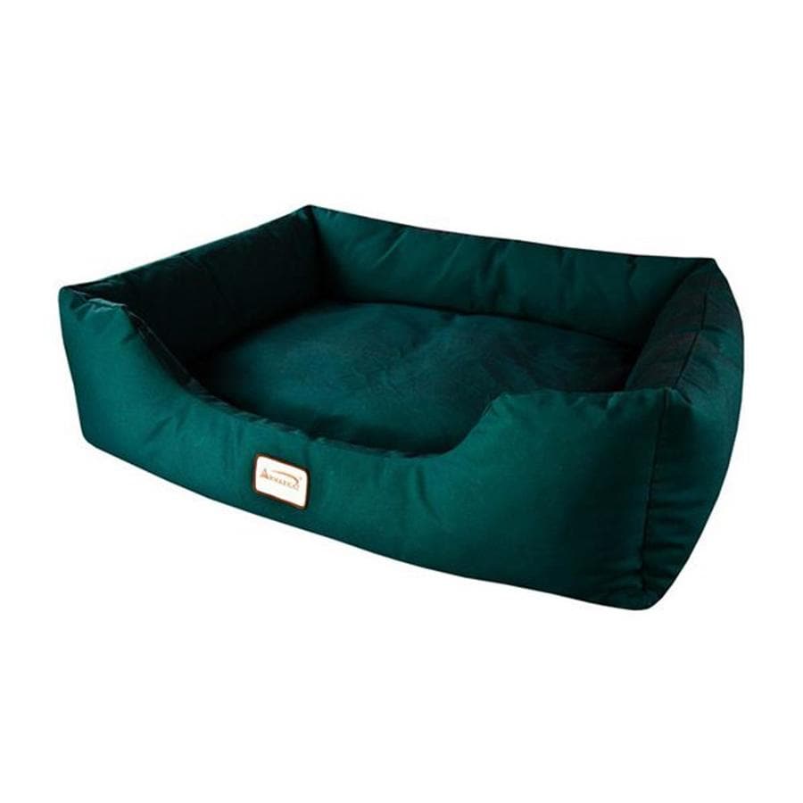 Armarkat D01FML-L Laurel Green Canvas Rectangular Dog Bed
