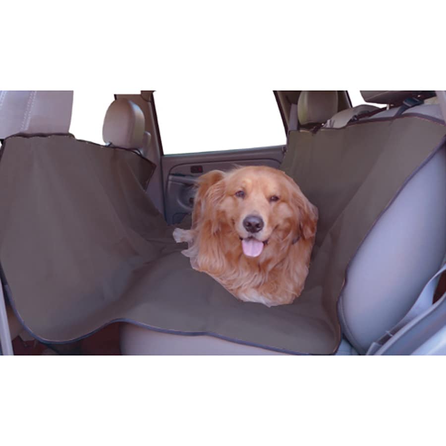 Majestic Pets 58in Gray Fabric Dog Car Seat Cover in the Pet Car Seats