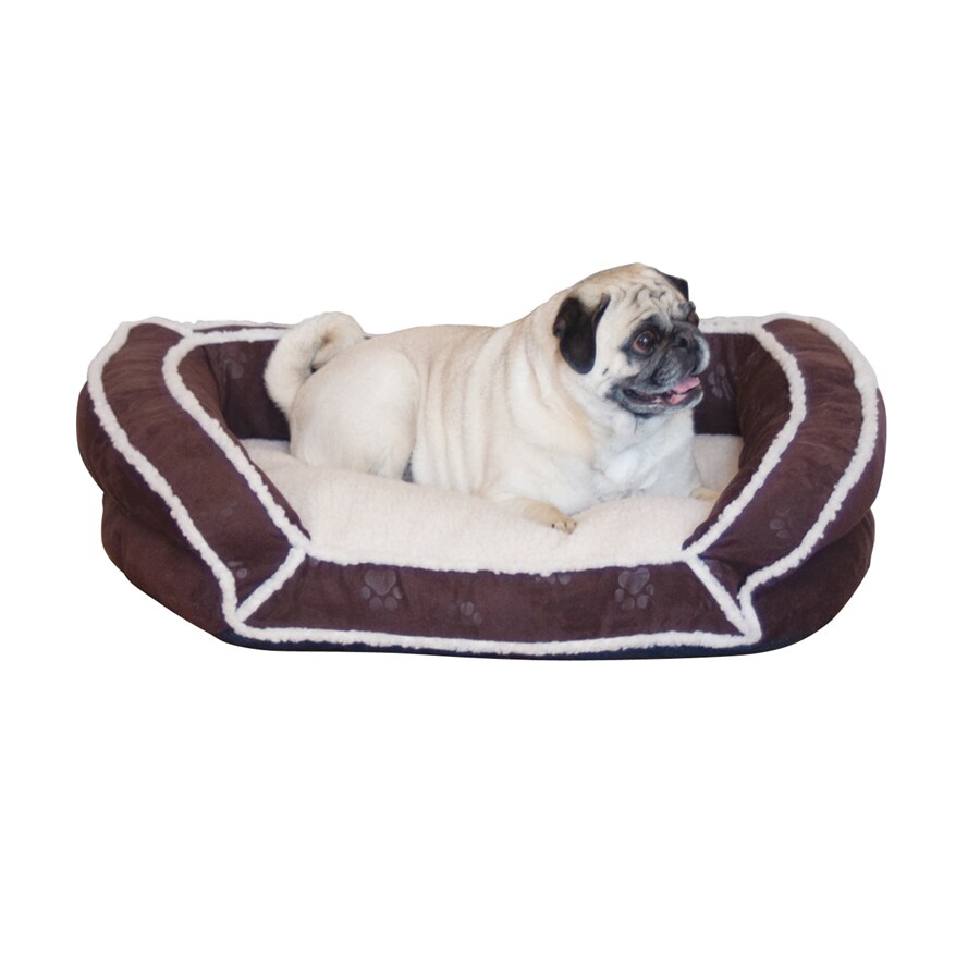 real lambswool dog bed