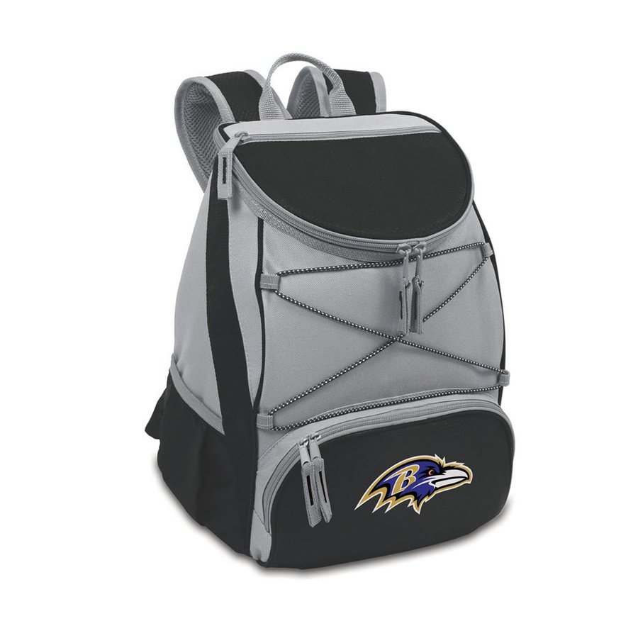 Picnic Time 14Quart Baltimore Ravens Polyester Backpack Cooler at