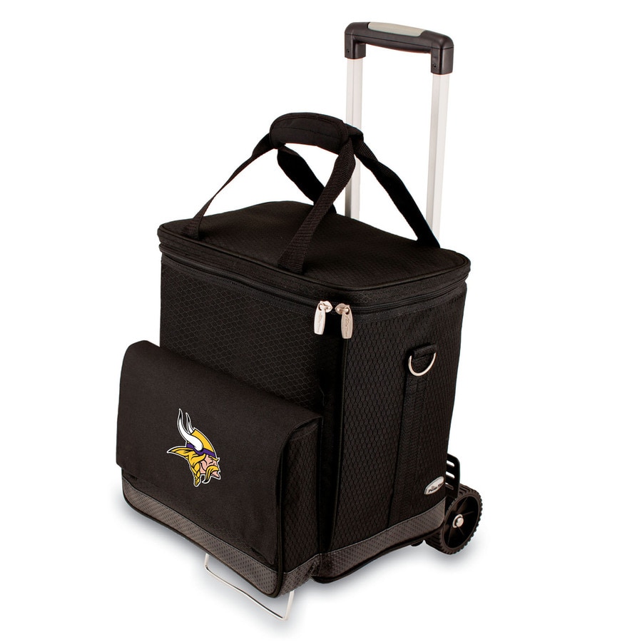 Shop Picnic Time Minnesota Vikings Wheeled Polyester Cart ...