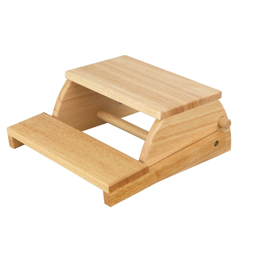 Shop KidKraft 2-Step Natural Wood Step Stool at Lowes.com