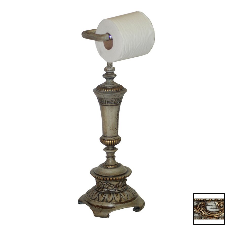 Hickory Manor House Verona Freestanding Countertop Toilet Paper Hickory Manor House Verona Freestanding Countertop Toilet Paper Holder