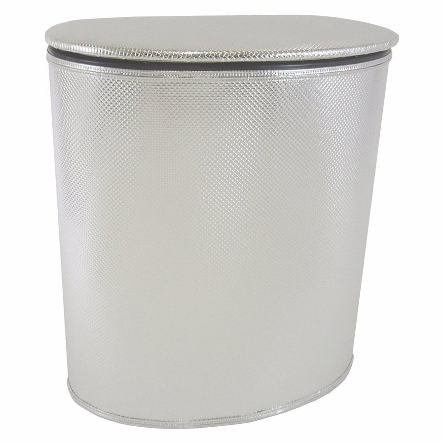 Metal Hamper With Lid