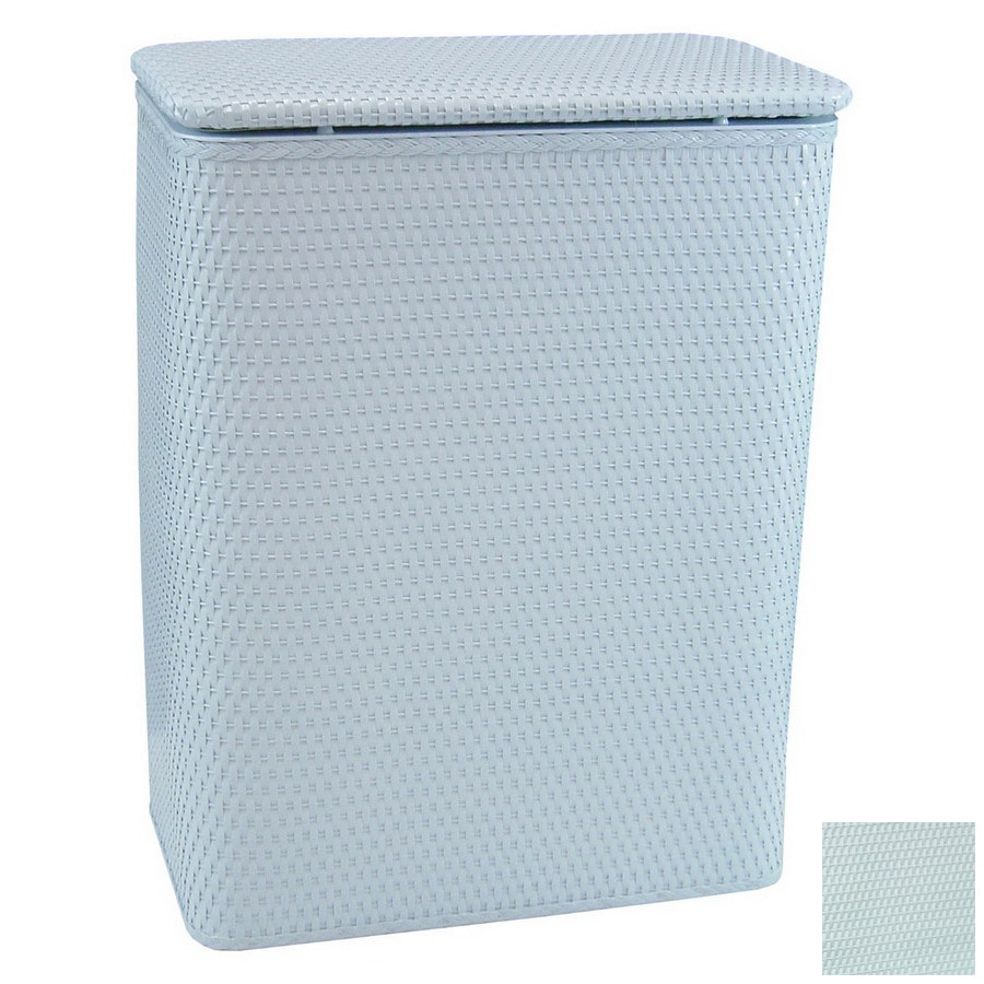 Shop Redmon Mixed Materials Clothes Hamper at Lowes.com