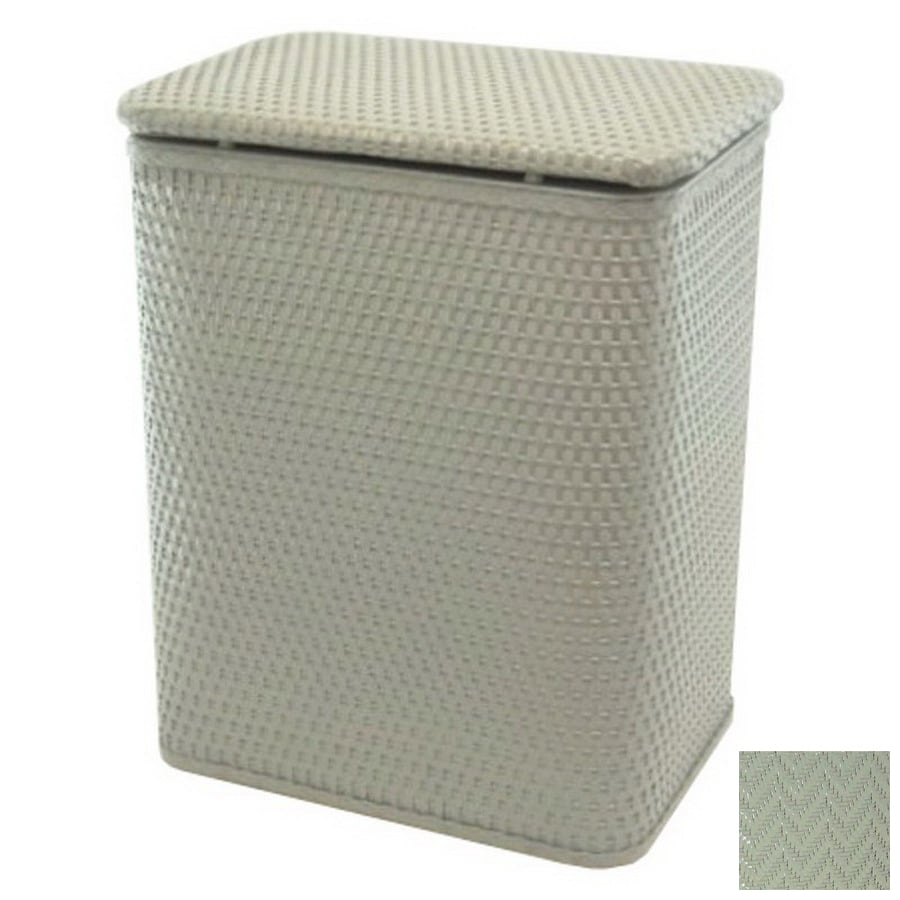 Shop Redmon Mixed Materials Clothes Hamper at Lowes.com