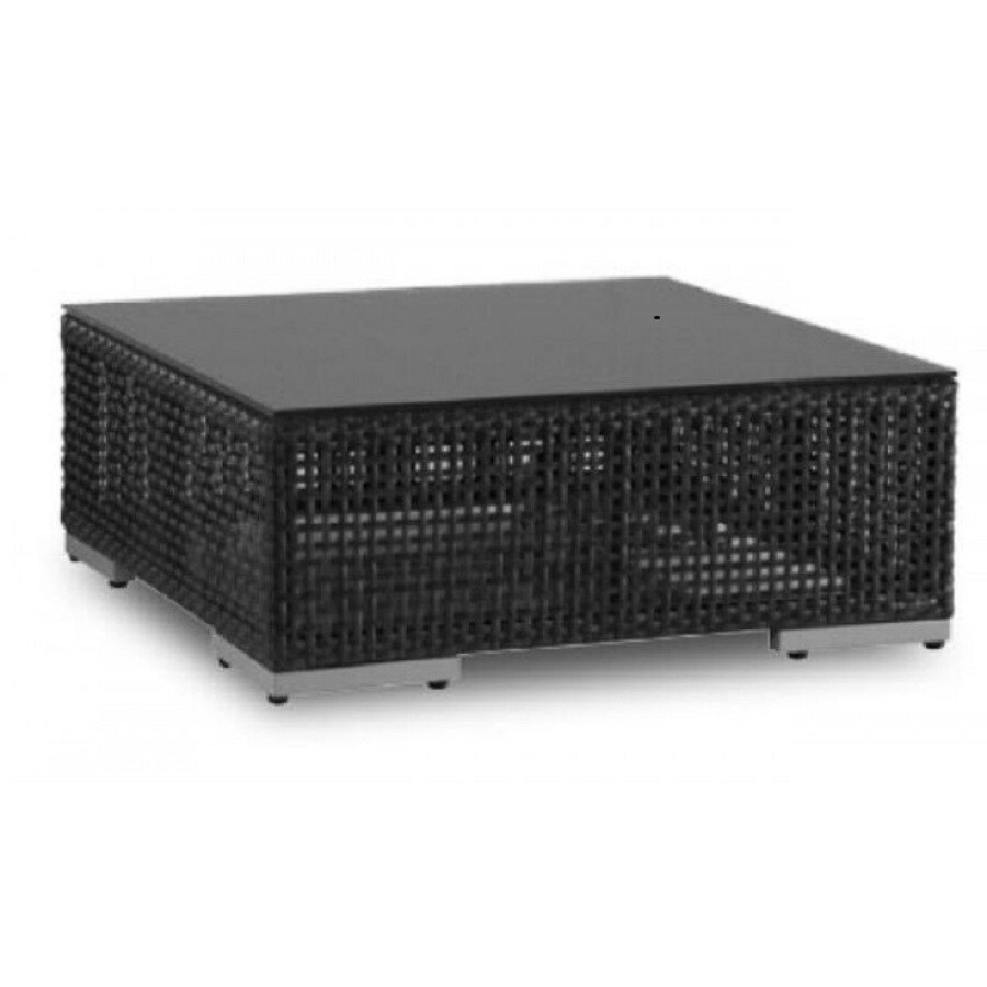 Hospitality Rattan Soho 30 In W X L Square Wicker Coffee Hospitality Rattan Soho 30 In W X L Square Wicker Coffee Table