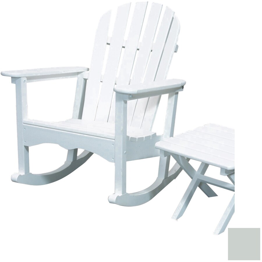 plastic outdoor rocking chairs lowes