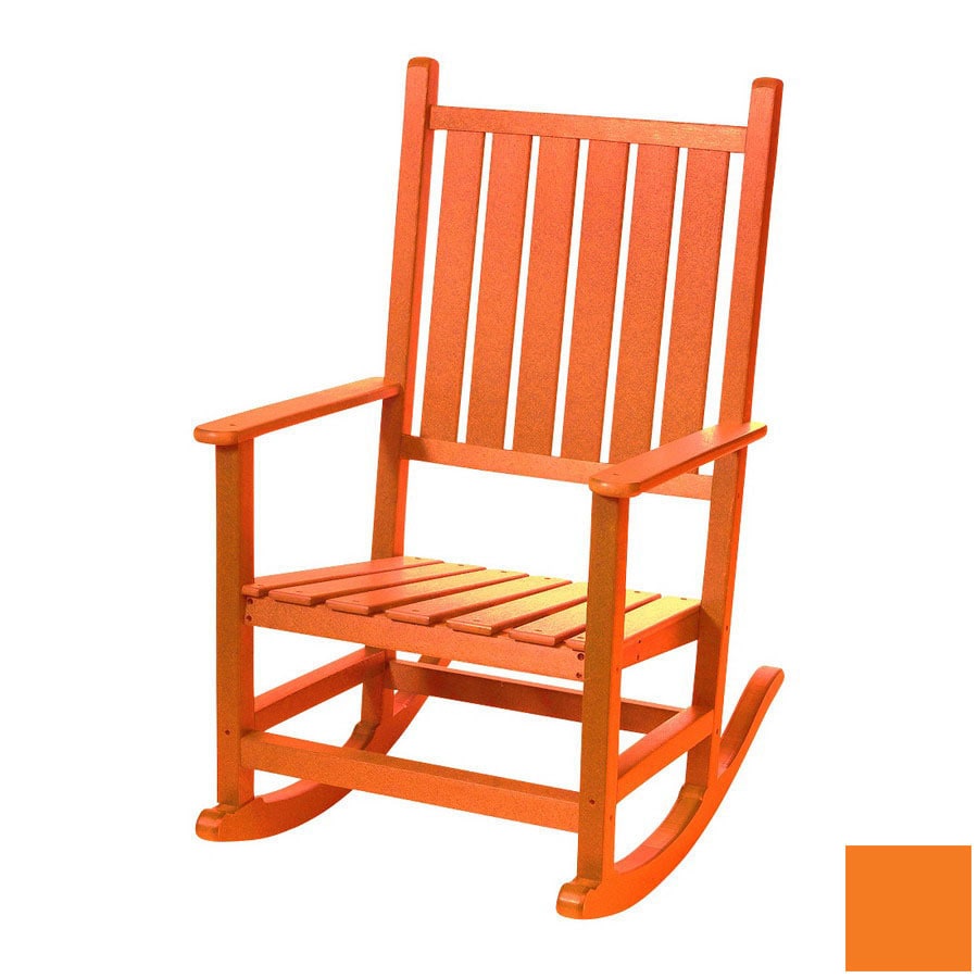 plastic outdoor rocking chairs lowes