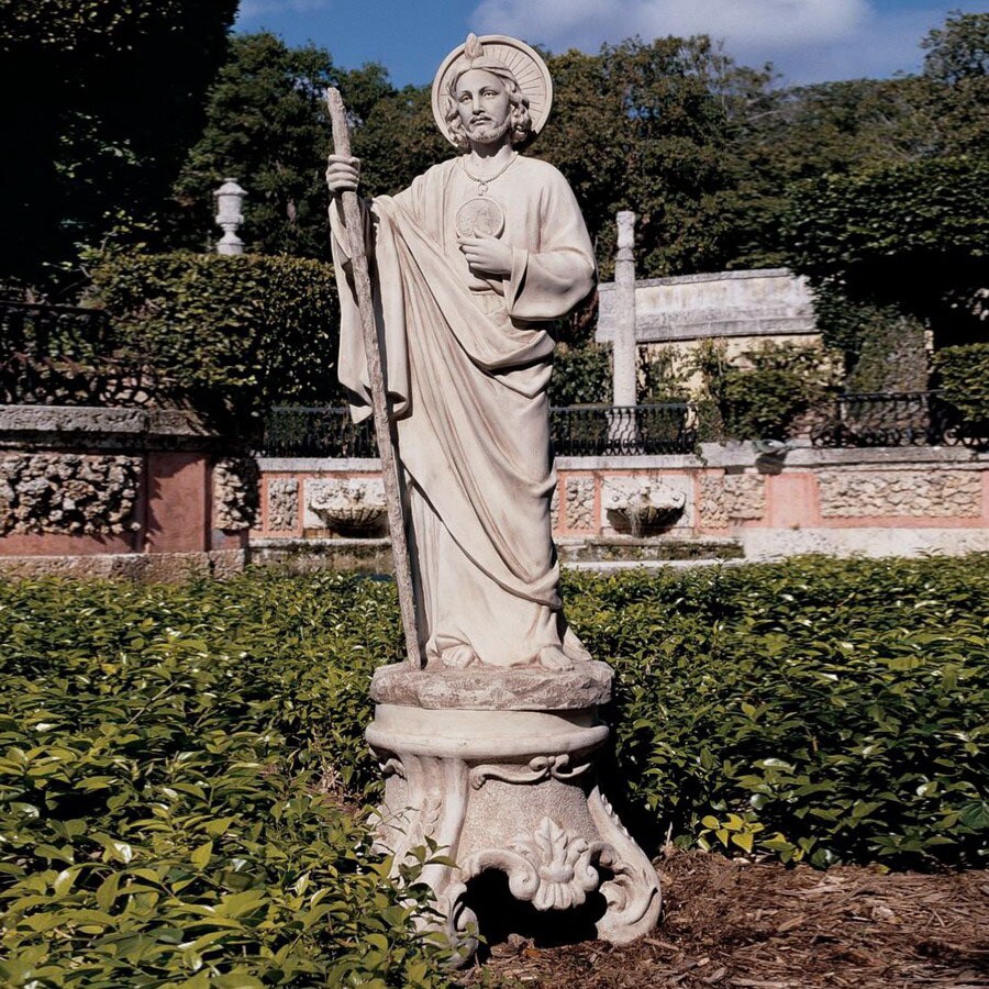 Design Toscano KY1149 43-in H St. Jude Patron Saint Of Hopeless Cases Garden Statue