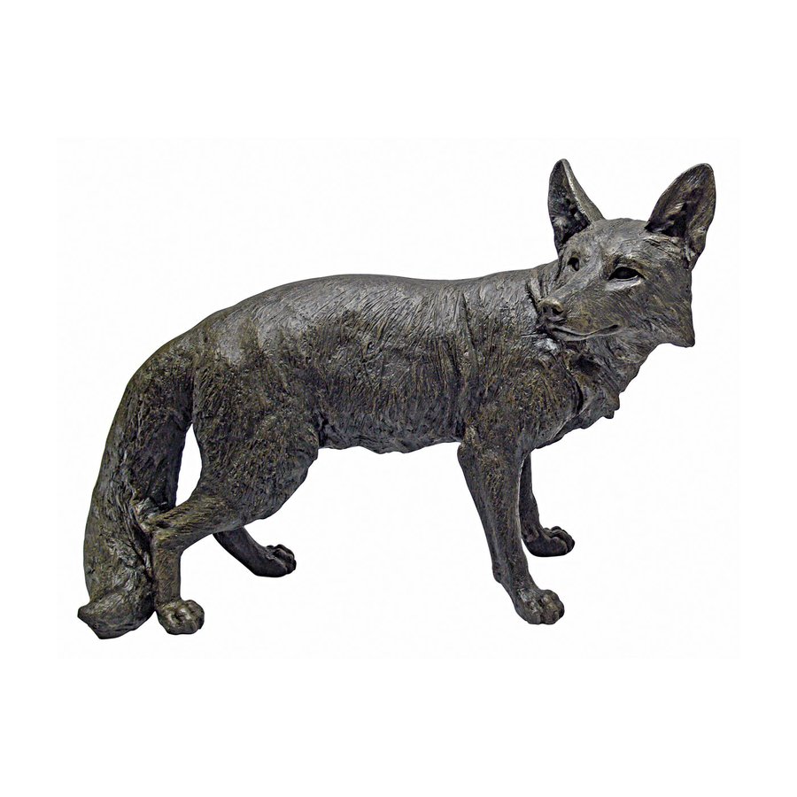 Design Toscano Bushy Tail Fox 19 In Animal Garden Statue At Lowes Com