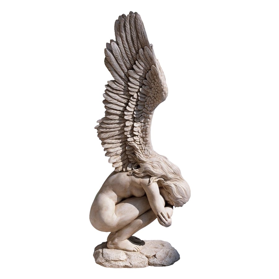 Design Toscano Remembrance Redemption Angel 30.5-in Angels and Cherubs ...
