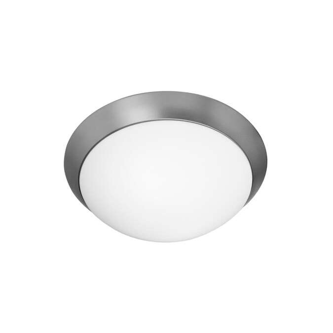 Access Lighting Cobalt 11 In Brushed Steel Flush Mount Light At Brushed Steel Flush Mount Light