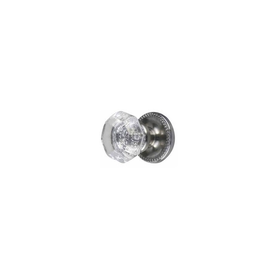 Copper Mountain Hardware Brushed Nickel Dummy Door Knob At