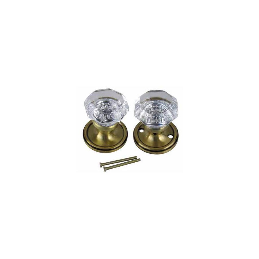 Copper Mountain Hardware Antique Brass Dummy Door Knob at