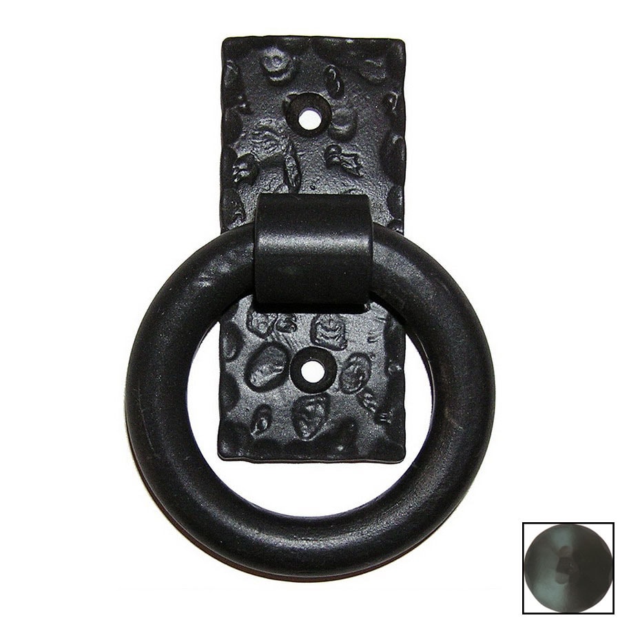 Shop Agave Ironworks 3-in Black Knocker At Lowes.com